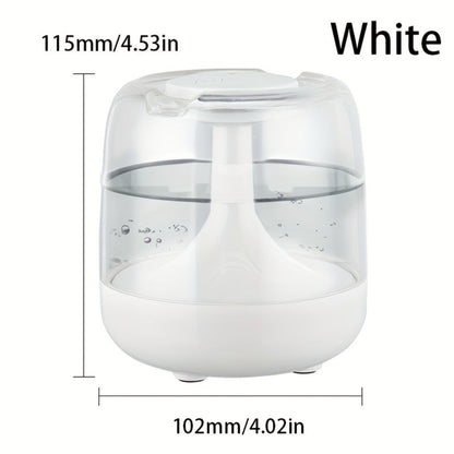 USB Humidifier with 7-Color Night Light for Entryways, Bedrooms and Living Spaces, with the Listed Configuration