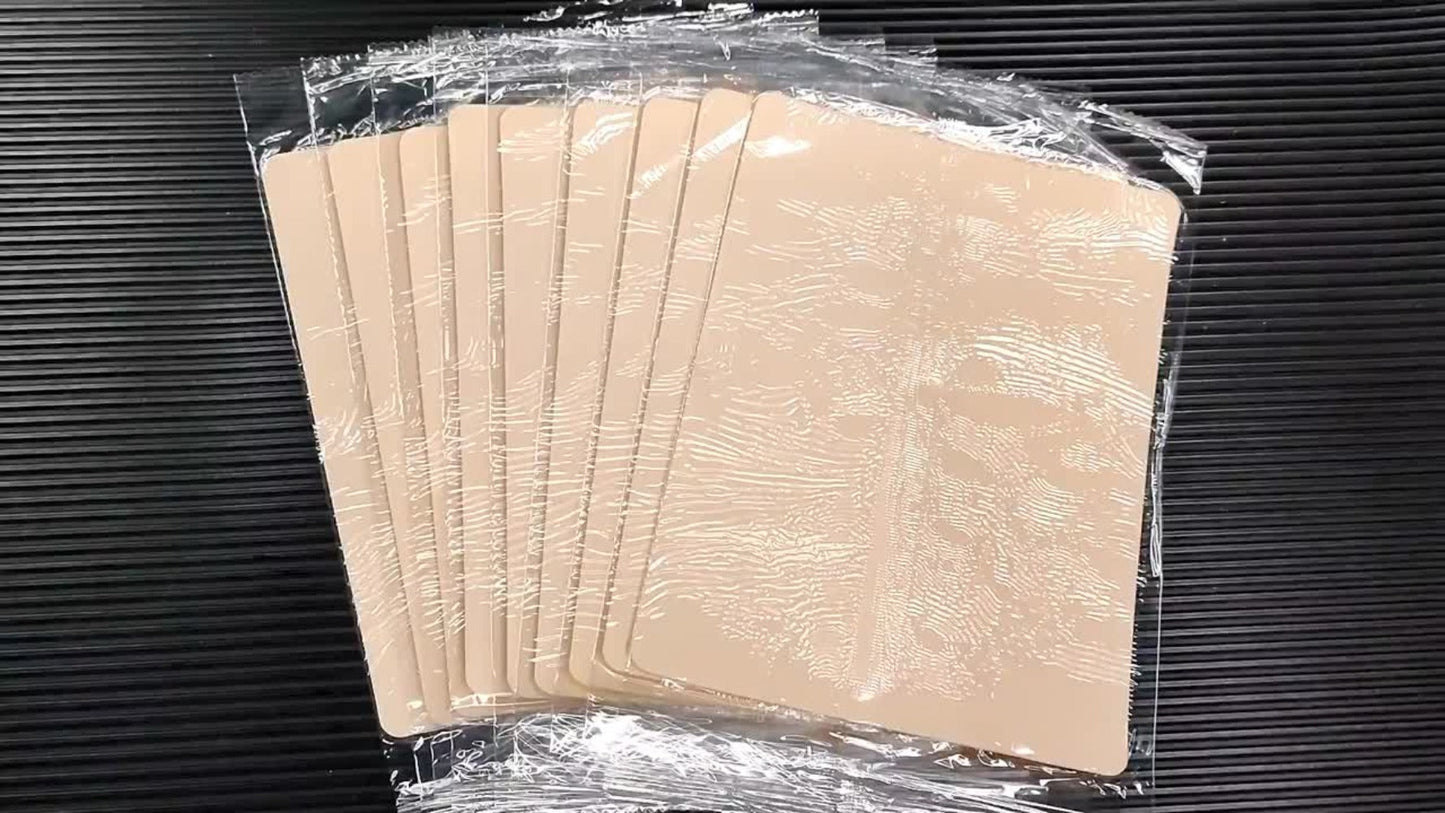 Tattoo Practice Skin Double-Sided Silicone Fake Skin – A4 Tattoo Transfer Paper Kit, Thermal Stencil Paper for Beginners & Artists