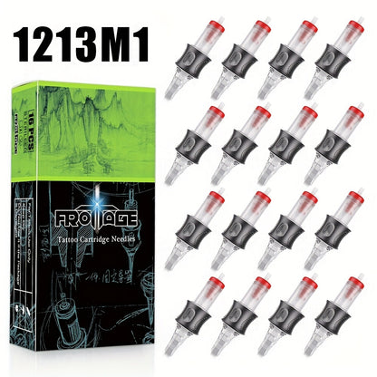 Tattoo Cartridge Needles with Frotage Label, 26 Retained RL RLT RS CM and M1 Cartridge Size Options