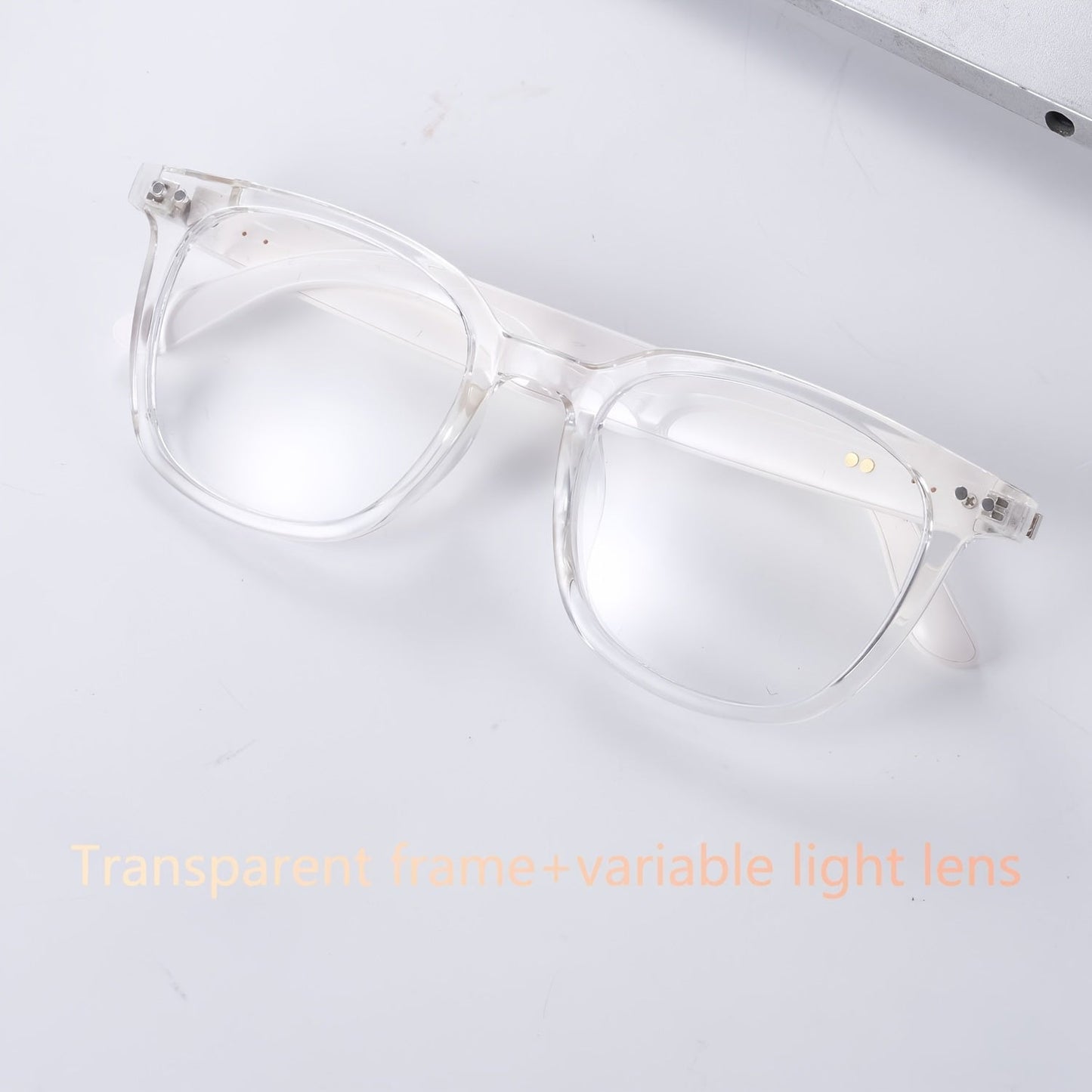 Smart Glasses Photochromic Audio Eyewear with Open-Ear Speaker, Microphone and Metal or Plastic Frames