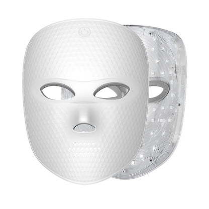 LED Facial Beauty Device 7-Color Light Therapy Portable At-Home Skincare Tool for Bath Time, Home Spa and Personal Care