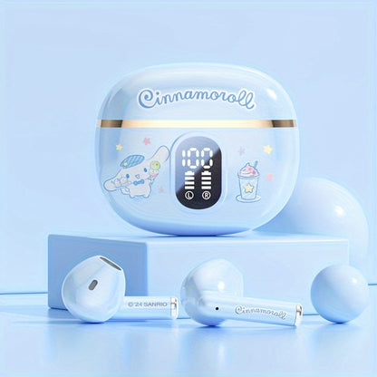 Sanrio Hello Kitty Kuromi Cinnamoroll Bluetooth Earbuds Cute Wireless Earphones 3 Styles Power for an Everyday Personal Care Routine