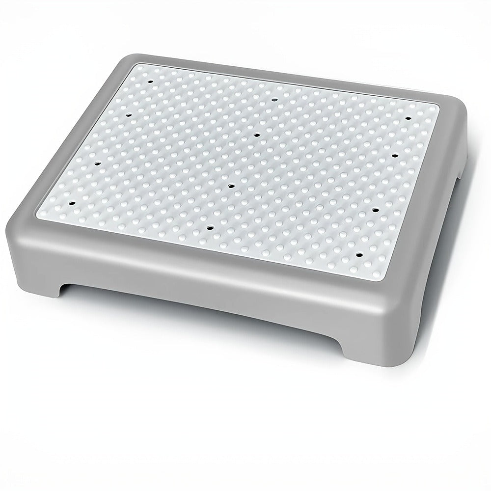 Adjustable One-Step Platform Stool, 17.3 x 13 x 4.1 Inches with Textured Top and Four Color Options