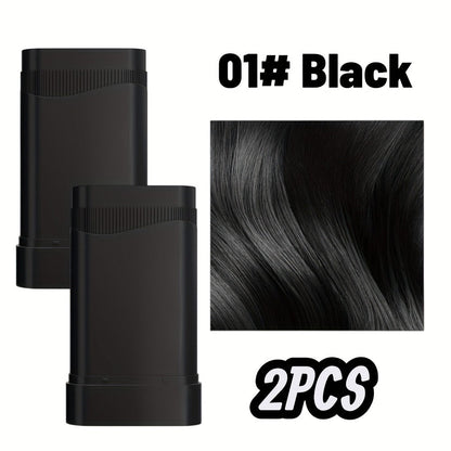 Gray Root Touch-Up Color Concealer Comb for Hair & Beard, Fine Teeth Applicator, 5 Shades, Precise Coverage 0.7oz Each