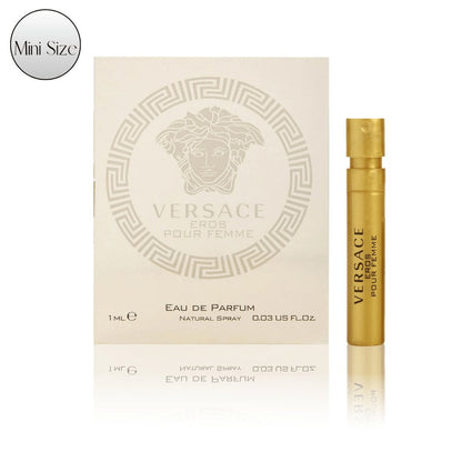 Perfume Sampler Set for Women Versace Collection 12 x 1ml Fragrance Discovery Kit Try Before for Bath Time, Home Spa and Personal Care