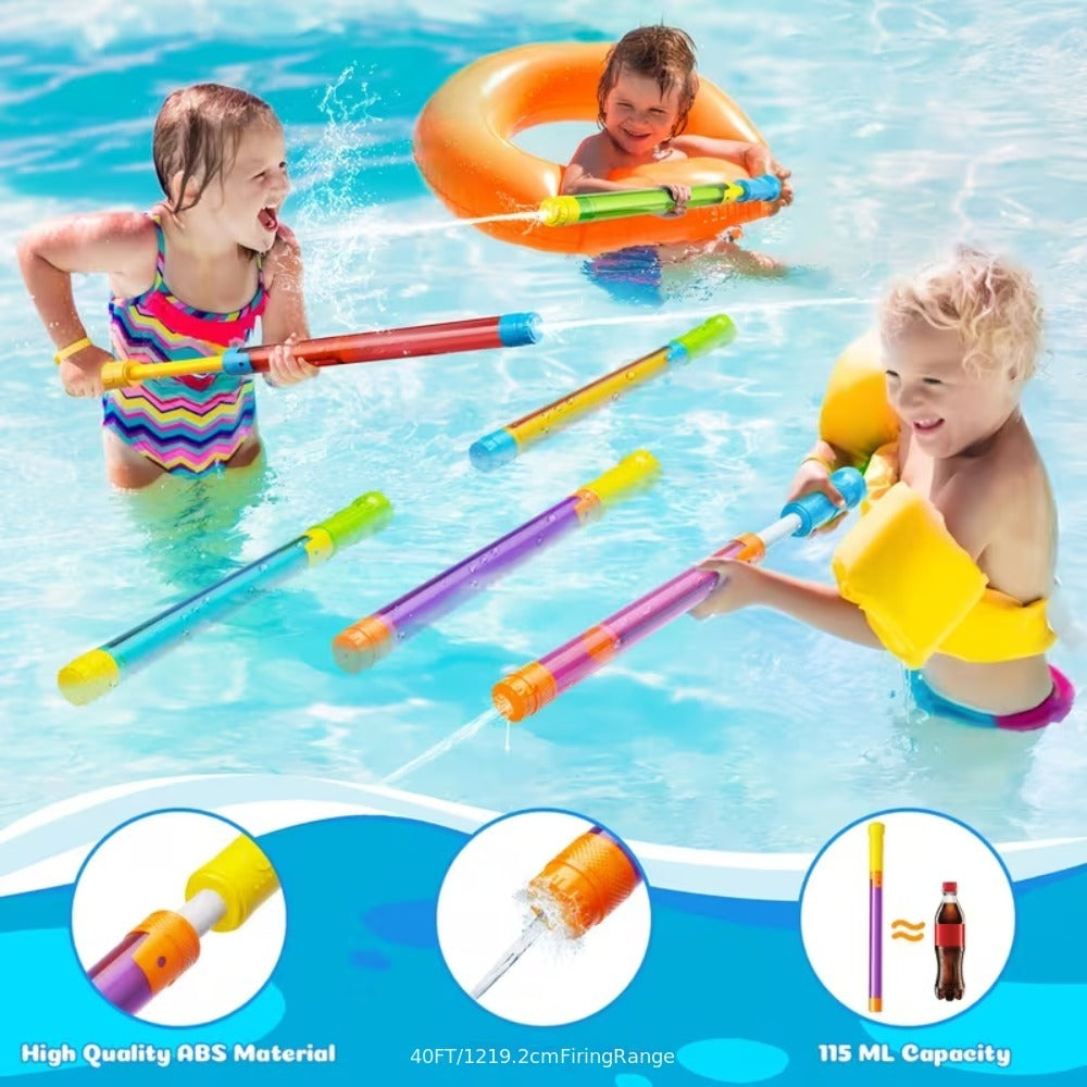 Water Polo Balls Bulk Set 80 Pack for Pool Games & 4-Piece Mini Water Gun with the Listed Color, Size or Set Options for Everyday Use