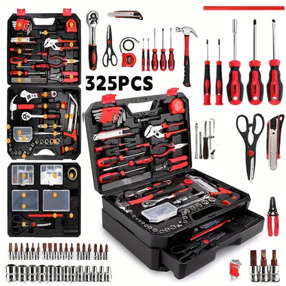 Automotive Mechanic Tool Set in 53-Piece, 325-Piece or 47-Piece with Gloves Checkout Options