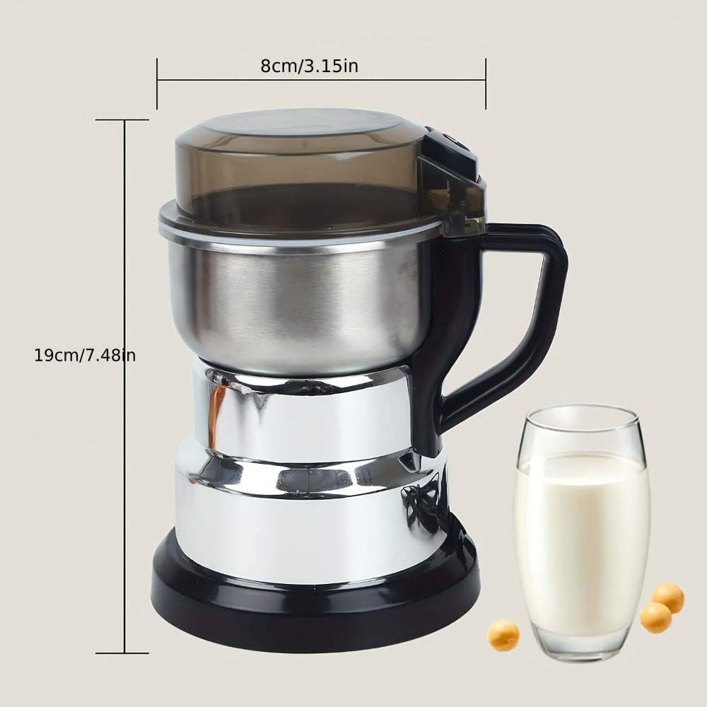 Electric Coffee Grinder 400ml 14oz 4-Blade Stainless Steel 10 Second Quick Grinding for Entryways, Bedrooms and Living Spaces