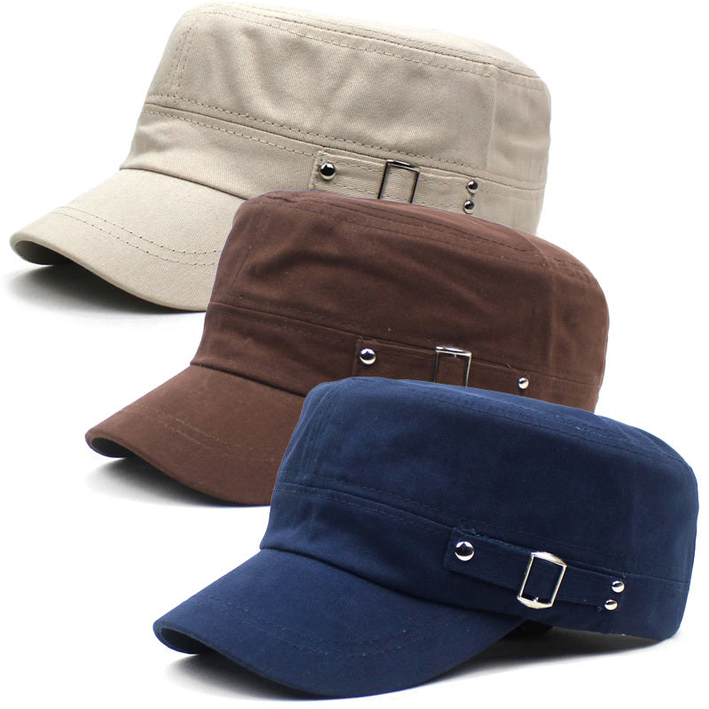 Baseball Caps 3-Pack Unisex Flat Brim Duckbill Hat Set for Men & Women, Lightweight Machine Washable Outdoor Cap for Fishing Camping Hiking