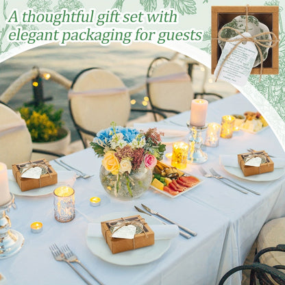 Wedding Favors for Guests 80 Pack Small Ceramic Bowls Bulk Set | 3.3 Inch Green Verdure Mini Dipping Bowl Sauce Dish with Cards & Box