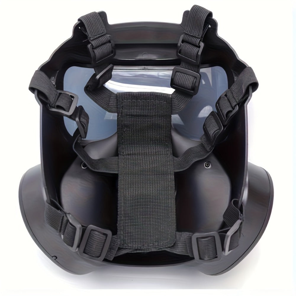 Tactical CS Costume Prop Mask Plastic Airsoft Style – Military Face Mask for Men Halloween Cosplay Role Play CS Simulation Outdoor Camping