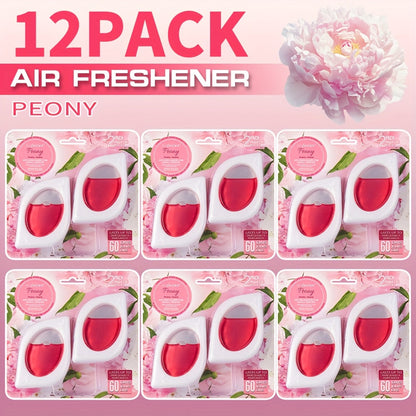 Air Freshener Odor Eliminator for Home Closet Bathroom Pets Small Space 0.25oz Up to 30 Days 6 Scents Eucalyptus Lavender Hawaiian Peach