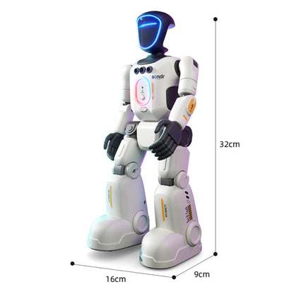 Smart Humanoid Robot Toy with Gesture Sensor & Voice Recorder, Advanced Pose-Controlled Joints, Smart Remote Control