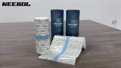 Tattoo Bandage Roll Clear Second Skin Film for New Tattoo Healing for Temporary Body Art, Festivals and Costumes