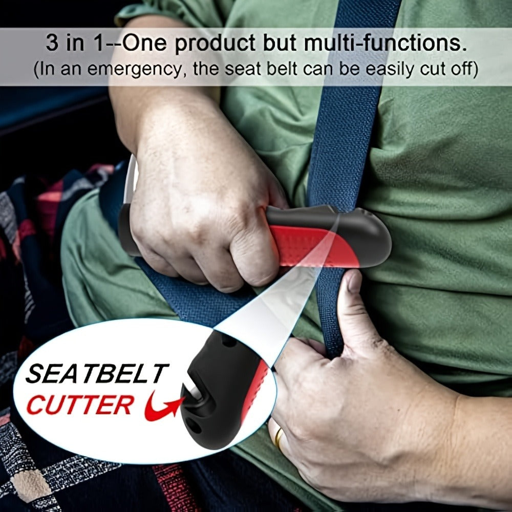 Car Door Grab Bar – Portable Vehicle Support Handle for Seniors & Handicapped, Sit-to-Stand Assist, Auto Cane Grab Bar Supports Up to 450