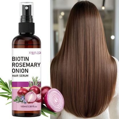 Biotin Rosemary Hair Growth Spray with Onion Extract for Bath Time, Home Spa and Personal Care