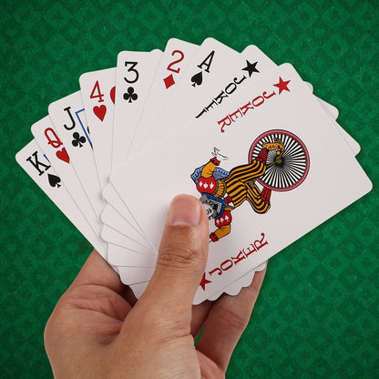 Waterproof Plastic Playing Cards – 2 Decks Poker Size Standard Index Cards with Cases, Washable Tear-Resistant PVC Game Cards for Poker