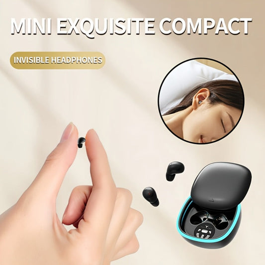 Smallest Invisible Mini Spy Earpiece Wireless for Bedside Audio, Alarms and Room Entertainment
