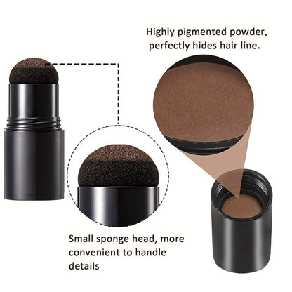 Hairline Shadow Powder Stick 2-Pack Concealer - Instant Root & Hairline Coverage for Thinning Hair