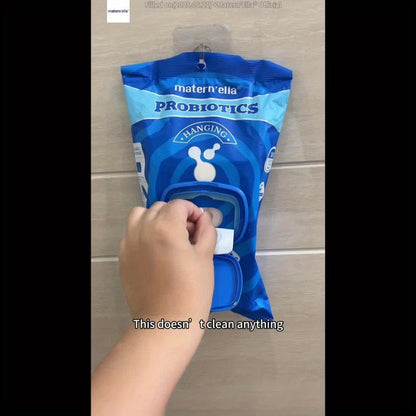 Flushable Wet Wipes with Probiotics, Plant-Based Fibers, Fragrance Free, Sewer Safe, & Thick Disposable Butt Wipes for Adults