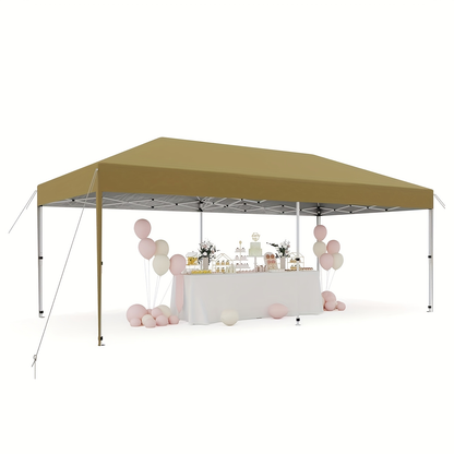 10'x20' Instant Canopy Tent - High Quality Pop-Up Event Shelter with Sidewalls, Portable Outdoor Party tent for Weddings