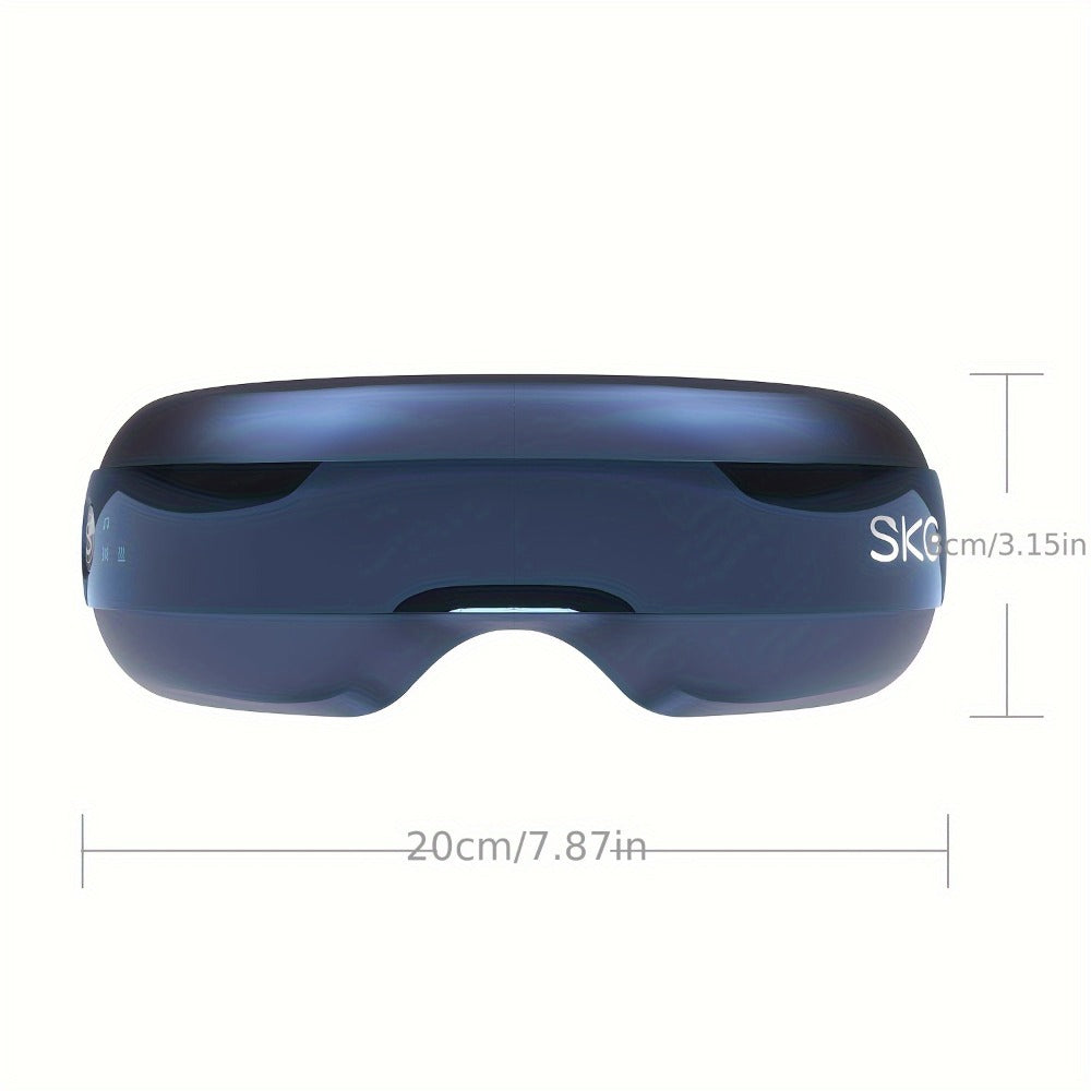 Eye Massager with Heat SKG E3 PRO Portable - Music Playback Built-In Vision Window Eye Relaxation Mask for Eye Strain