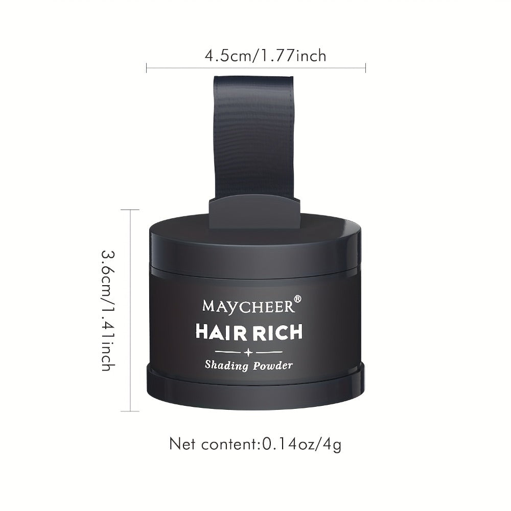 Beard Touch-Up Powder for Men - Instant Gray Coverage Beard Filler for Sparse Patchy Beard for Makeup, Travel and Everyday Vanity Use
