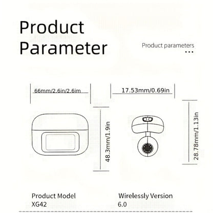 PAVUN AI Translation Headphones with HD LCD Screen, 150+ Languages Bluetooth 6.0 Wireless 8H Battery