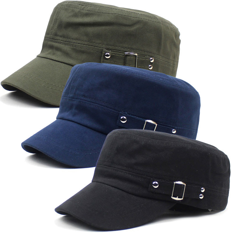 Baseball Caps 3-Pack Unisex Flat Brim Duckbill Hat Set for Men & Women, Lightweight Machine Washable Outdoor Cap for Fishing Camping Hiking
