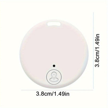 Solar Mini Key Finder Smart Tracker Anti-Lost Alarm Device – Portable Location Tracker for Keys Phone Wallet Luggage Pets