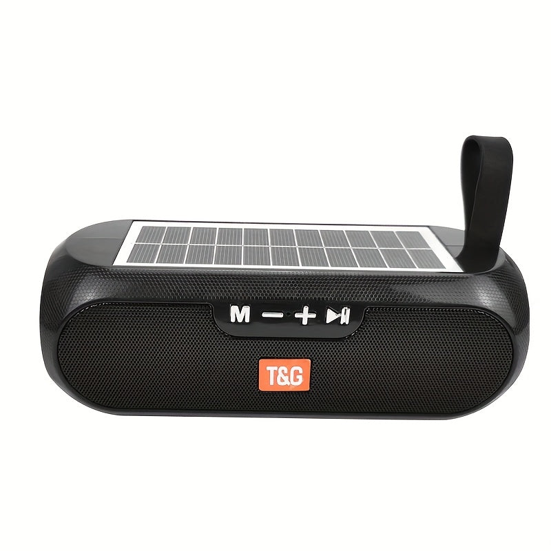 TG182 Solar Powered Bluetooth Speaker, 10W Outdoor Wireless Speaker, 1200mAh Battery, TF Card, FM Radio