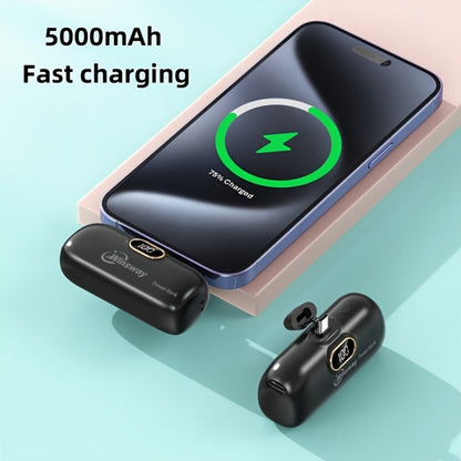 Winsway 5000mAh Mini Portable Charger Type-C Metal Plug with LED LCD Display for an Everyday Personal Care Routine