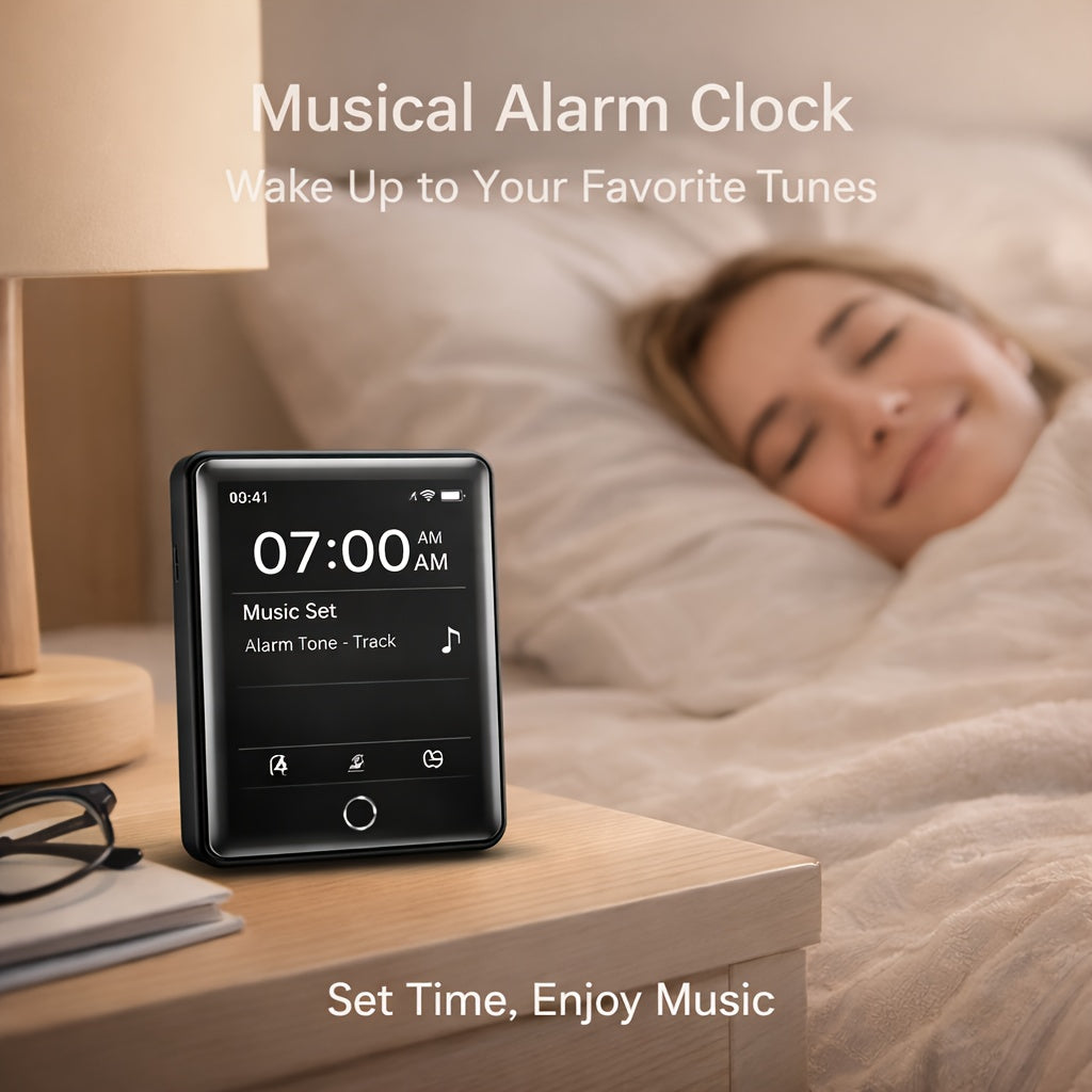 HiFi Touchscreen MP3 Player 2.4" IPS HD Display, Music & Video Playback, E-Book Reader, Voice Recorder