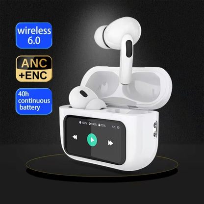 Wireless Earbuds 3-in-1 Standard, Translation or Screen Models with White Charging Case Options