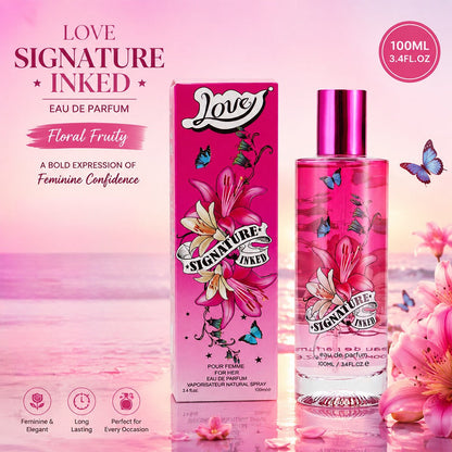 Eau de Parfum Fruity Collection for Women 100ml in Pink Bottles with 4-Note Source Profile