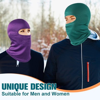 Balaclava Mask Bulk 30 Pack UPF Sun Protection – Full Face & Neck Coverage, Breathable Polyester, Multi-Color for Skiing, Snowboarding