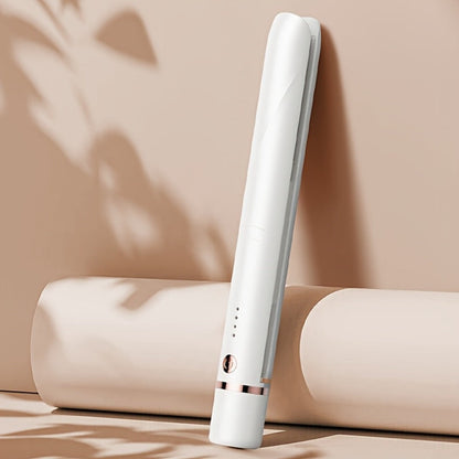 Wireless Hair Straightener and Curling Iron 2-in-1 Ceramic Cordless Hair Styler USB-C for Home, Travel and Salon Hair Styling