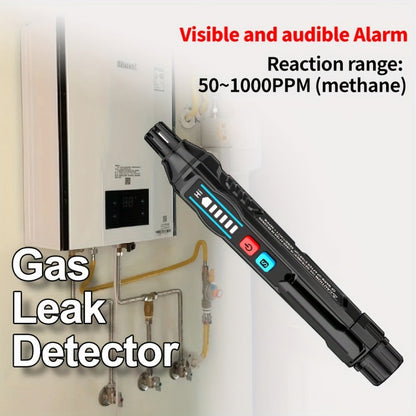 Combustible Gas Leak Detector – High Sensitivity Natural Gas & Methane Alarm with Audible & Visual Alert for Home & Industrial Safety