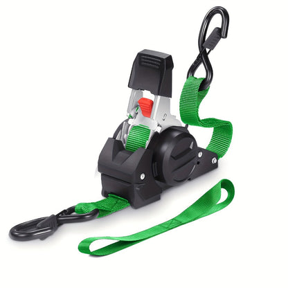 Retractable Ratchet Straps with Extension Strap for Entryways, Bedrooms and Living Spaces, with Listed Configuration