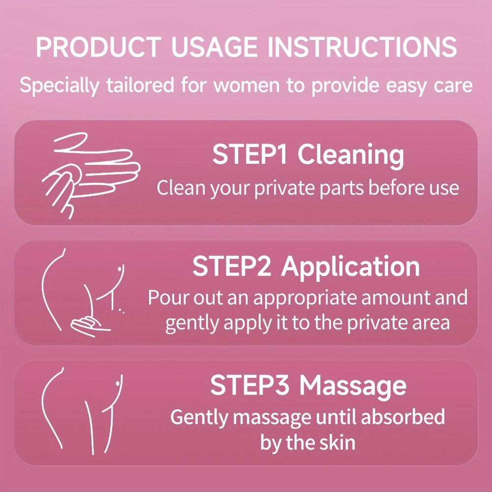 Panax Ginseng Intimate Area Serum for Women, & with Tranexamic Acid & Hyaluronic Acid, Gentle Nourishing Private Area Serum