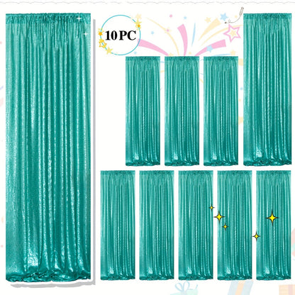 Sequin Backdrop Curtains 2FTx8FT Glitter Photography Background Panels for Party Wedding Birthday for an Everyday Personal Care Routine