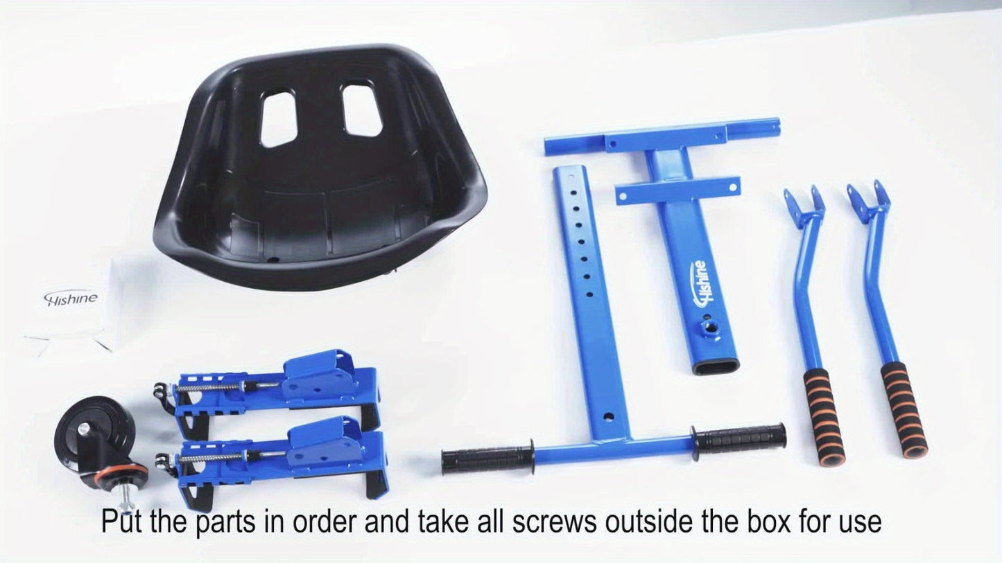 Hoverboard Go Kart Seat Attachment Buggy Conversion Kit 6.5-10 Inch with the Listed Color, Size or Set Options for Everyday Use