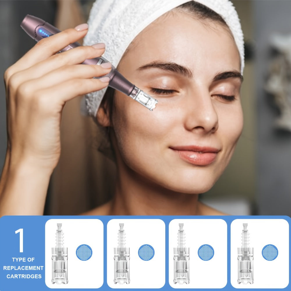 Dr. Pen A10 Microneedling Pen Kit 10PCS 0.25mm Cartridges for Bath Time, Home Spa and Personal Care