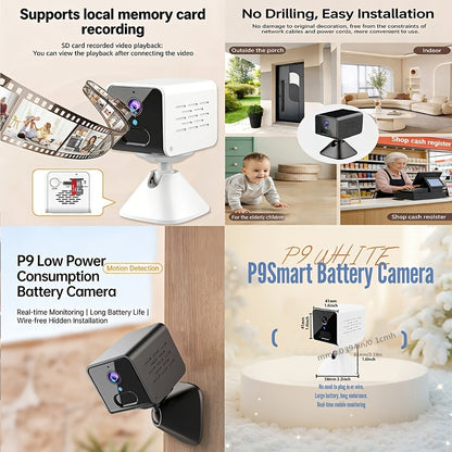 Wireless Security Camera System with Video Doorbell, Indoor Outdoor Surveillance, Long Battery Life
