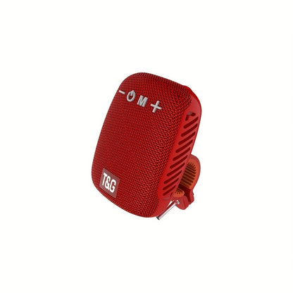 T&G 392 IPX5 Cycling Bluetooth Speaker, Compact Outdoor Wireless Speaker with TWS Stereo, FM Radio