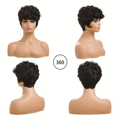 Short Bob Wig Human Hair 6 Inch HD Lace Front Glueless, Pre Plucked Bleached Knots Natural Hairline Ready to Wear