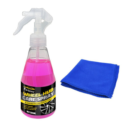 Iron Remover Spray for Wheels – Brake Dust Cleaner, Fallout Remover, Rust Protection for Alloy, Chrome, Painted & Steel Wheels