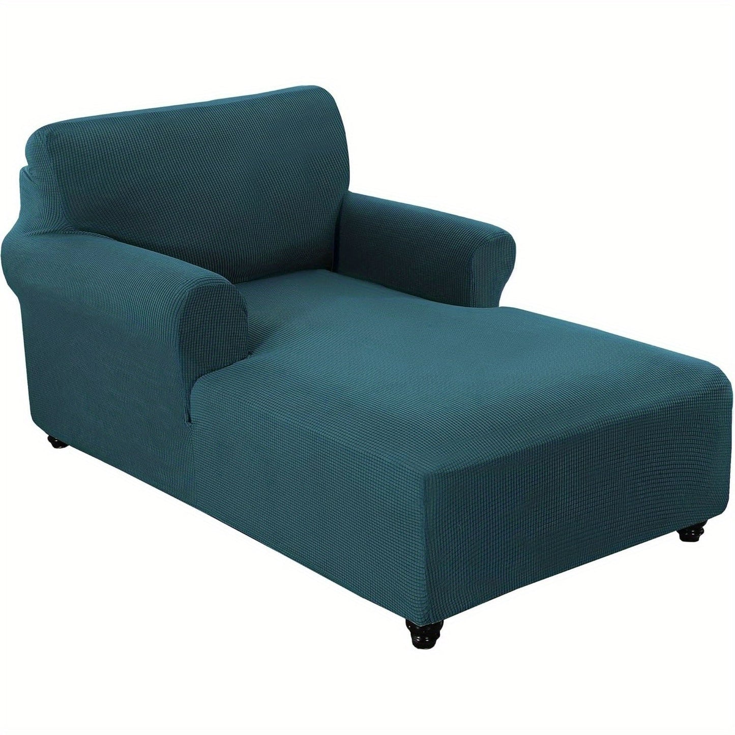Chaise Lounge Cover Stretch Slipcover Jacquard Fabric Chair Sofa Protector for Living Room Bedroom Multi-Color
