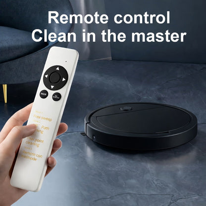 Robot Vacuum Cleaner 3-in-1, 2000Pa Powerful Suction, 150-Min Runtime, Auto Floor Cleaning for Pet Hair