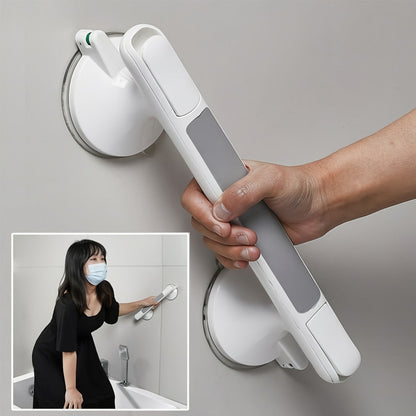 Safety Grab Bar for Seniors - Suction Cup Handrail for Bathroom, Bathtub Rail, Elderly Assist Handle